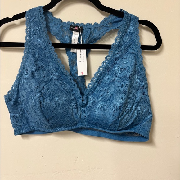 Cosabella Other - Cosabella Lace Bralette in Teal